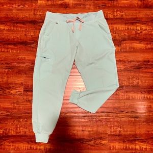 Figs Zamora Jogger Scrub Pants- Fresh Aqua MP